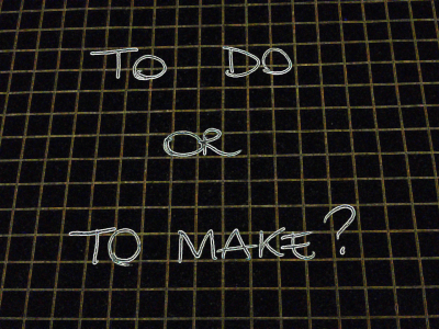 la differenza tra to do e to make