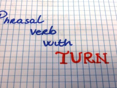 phrasal verbs con turn